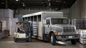 Các ngành sử dụng xe nâng Crown