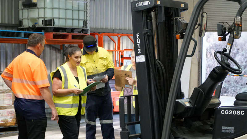 Đào tạo vận hành xe nâng