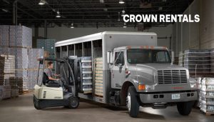 Thuê xe nâng Crown