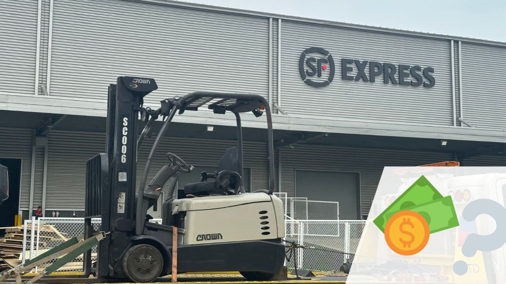 Chi phí khi mua xe nâng